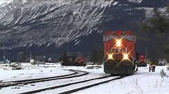 CN Rail -- Any spare power for a Westbound train? Jasper Feb2014 Part 4