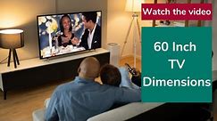 60 Inch TV Dimensions