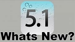 iOS 5.1 - New Features and Changes
