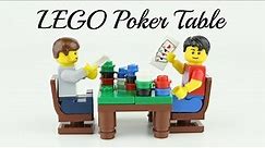 LEGO Poker Table MOC Tutorial