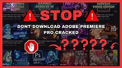 The Dark Truth Behind Downloading Adobe Premiere Cracked