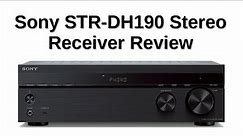 Sony STR-DH190 Stereo Receiver Review