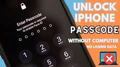 How you can unlock your passcode locked iPhone If you forgot passcode ! iPhone 6,7,8,X,11,12,13,14