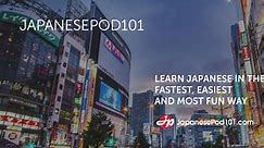 Japanese Language with a Free App - JapanesePod101