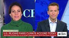 Impact of the U.S. rejoining the Paris climate accord