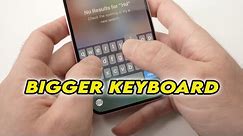 How to Make Keyboard Bigger on All iPhone Models