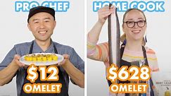 $628 vs $12 Omelet: Pro Chef & Home Cook Swap Ingredients | Epicurious