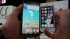 LG G3 vs. Apple iPhone 5S Comparison - video Dailymotion