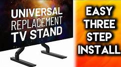 How To Install Universal TV Stand | ECHOGEAR TV Stand BIG Screens