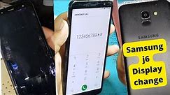 Samsung j6 2018 Lcd screen Repair Replacement/ How To Change Samsung j6 display
