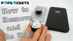 How to Remove and ReUse a PopSocket