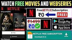 How To Purchase Free Netflix Subscription 2024 l Netflix Free Membership Kaise Le | Netflix 2024