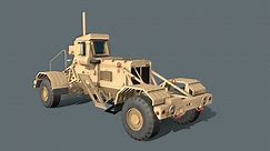 husky mine detection vehicle - Buy Royalty Free 3D model by Tim Samedov (@citizensnip)