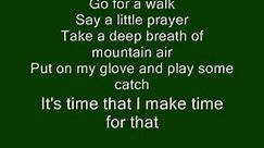 My List Toby Keith with lyrics