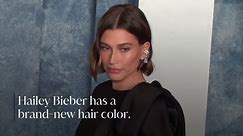 Hailey Bieber Already Went Dark for Fall With a New Hair Color