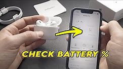 AirPods Pro 2 : How to Check the Battery Status %