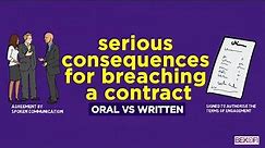 Oral vs. Written Contract Which is Enforceable?