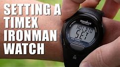 How to Set a Timex Ironman Triathlon Watch