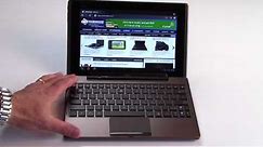 Asus Eee Pad Transformer Tablet Video Review