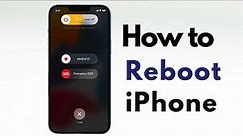 How to Reboot iPhone (Complete Guide)