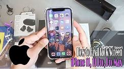 How to Fix Black Screen: iPhone 11, 11 Pro, Pro Max