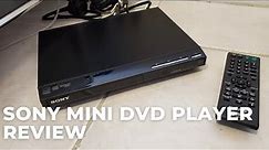 Sony Mini DVD Player Review (DVPSR510H)