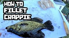 How to Clean Crappie for PERFECT Fillets