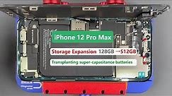 iPhone 12 Pro Max Storage Expansion | 128GB To 512GB
