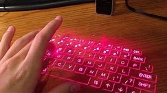 Laser Projection Hologram Keyboard