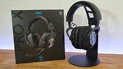 Logitech G PRO X BEST GAMING HEADSET UNBOXING AND SETUP