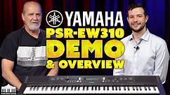 SERIOUS Beginner Keyboard - Yamaha PSR-EW310 - DEMO and Overview