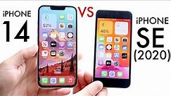 iPhone 14 Vs iPhone SE (2020)! (Comparison) (Review)