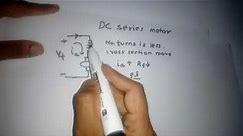 DC SERIES MOTOR