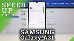 How to Optimize SAMSUNG Galaxy A31 – Speed Up Device