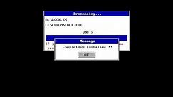 How to Use CD-ROM Discs on Windows 3.1 + Program Installation Problem on Windows 3.1