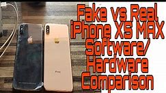 Fake Vs Real iPhone XS Max Full Comparison/ Software&Hardware