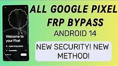 GOOGLE PIXEL 6| 6 Pro ANDROID 14 FRP BYPASS 2024