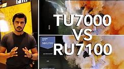 Samsung TU7000 v RU7100 Comparison - Which one is better?