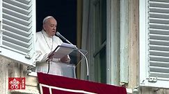 Pope Francis prays Angelus