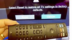 Vizio Smart TV: How to Factory Reset Back to Original Default Factory Settings