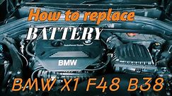 #battery#bmwx1#bmwf48How To Change BATTERY BMW X1 F48 18xdrive 2016 - 2022