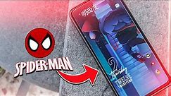 SPIDER-MAN PHONE CUSTOMIZATION | Make Your Phone 10X Better