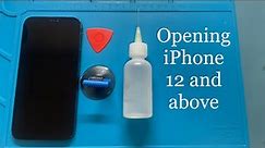 EASY way to open iPhone 12 and newer