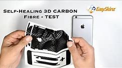 Self-Healing iPhone 6S PLUS CARBON Fibre Skin Wrap Decal by EasySkinz - Test