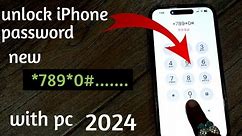 How To Unlock iPhone Forgot Screen Lock Without Data Losing (2024)