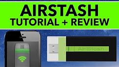 Maxell Airstash Tutorial and Review