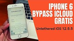 Free Untethered Bypass iCloud iPhone 6 iOS 12.5.5 use F3arRa1n