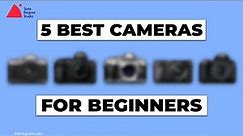 5 best DSLR and Mirrorless cameras for beginners in 2022 | #60degreestudio #camera #dslr #mirrorless