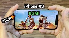 iPhone XS full review of BGMI or PUBG in 2024 | Graphics | FPS | Battery test #iphonexs hindi