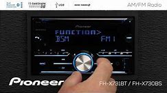 How To - FH-X731BT / FH-X730BS - AM / FM Radio